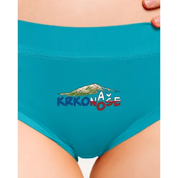 Souprava dámského spodního prádla Bastard Krkonoše dámské kalhotky Turquoise