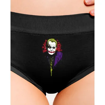 Souprava dámského spodního prádla Bastard Zeman Joker dámské kalhotky Black