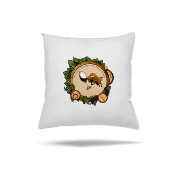 Polštář Bastard Vinný horoskop: Býk polštář White