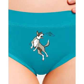 Souprava dámského spodního prádla Bastard Létající talíř dámské kalhotky Turquoise