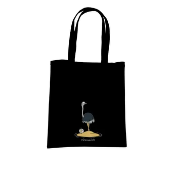 Nákupní taška Bastard Pštrosečník taška Black