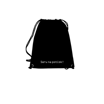 Sportovní vak Bastard Seru na potisk vak Black