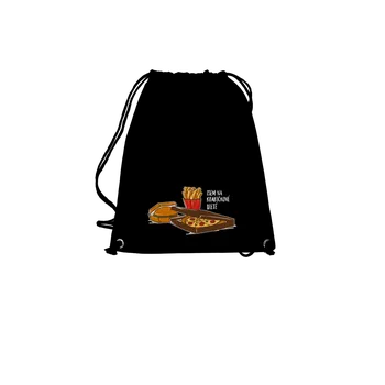 Sportovní vak Bastard Krabičková dieta vak Black