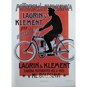 Plechová cedule Plechová retro cedule - Motorová dvoukolka Provedení: Dibond: 30 x 20 cm