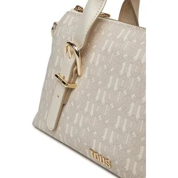 Kabelka TOUS Bowling Tous Buckles Silhouette 2002201501 Béžová OS