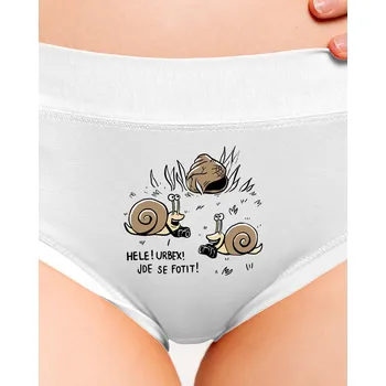 Souprava dámského spodního prádla Bastard Urbex dámské kalhotky White