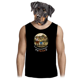 Pánské tílko Bastard Klub pupeaků pánské tílko Black