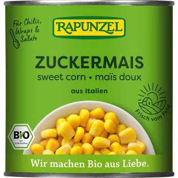 Kukuřice cukrová sterilovaná 340 g BIO RAPUNZEL