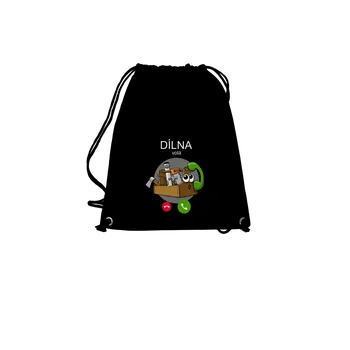 Sportovní vak Bastard Dílna volá vak Black