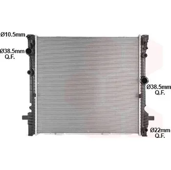 Chladič motoru Chladič, chlazení motoru VAN WEZEL 06012740