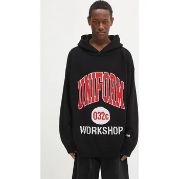 Pánský svetr Bavlněný svetr 032C 'Lucky Strike' pánský, černá barva, S25-URK-0611-000, M, 99X