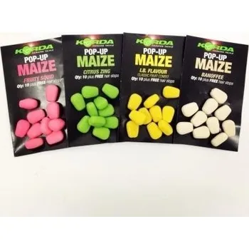 Umělá nástraha 10ks - Umělá Kukuřice Korda Pop-Up Maize IB (Žlutá)