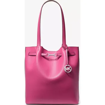MICHAEL KORS dámská kožená velká kabelka Carson Large Pebbled růžová