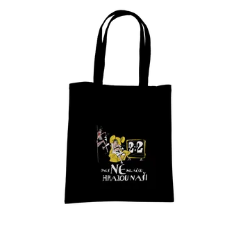 Nákupní taška Bastard Hrajou naši taška Black