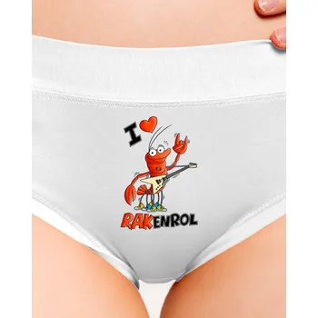 Souprava dámského spodního prádla Bastard Rakenrol dámské kalhotky White