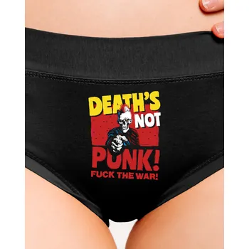 Souprava dámského spodního prádla Bastard Death's not punk dámské kalhotky Black