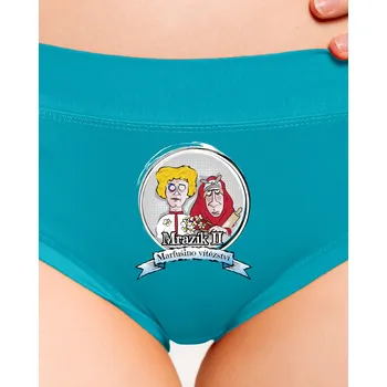 Souprava dámského spodního prádla Bastard Mrazík 2 dámské kalhotky Turquoise