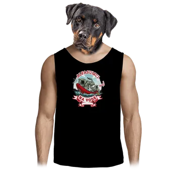 Pánské tílko Bastard Alfasumci na vodě pánské tílko Black