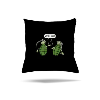 Polštář Bastard Granáty polštář Black