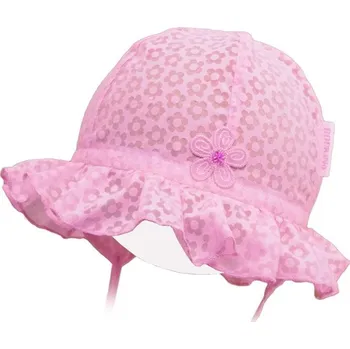 Kojenecké oblečení ROCKINO Letní, dívčí klobouček, růžový Varianta: 46cm