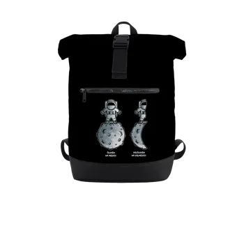 Městský batoh Bastard Půlčlovek na půlměsíci batoh Black