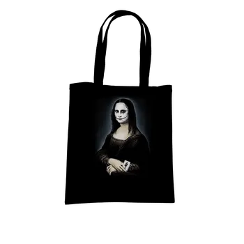 Nákupní taška Bastard Mona Joker Lisa taška Black