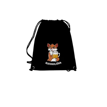 Sportovní vak Bastard Pivní Alkoholiška vak Black