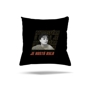 Polštář Bastard B18: Atmosféra u stolu polštář Black