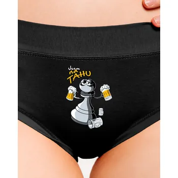 Souprava dámského spodního prádla Bastard Na tahu dámské kalhotky Black