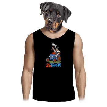 Pánské tílko Bastard ZeThor pánské tílko Black