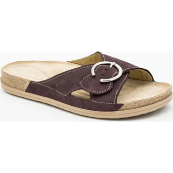 Dámská zdravotní obuv MEDISTYLE MALAGA 3M-I15/4 pantofel vínový, vínová- 36