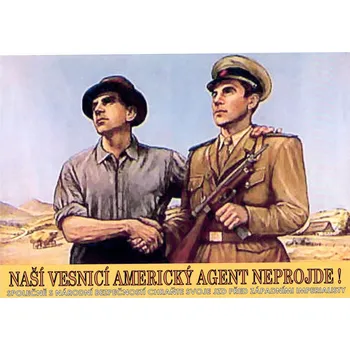 Plechová cedule Plechová retro cedule - Naší vesnicí... Provedení: Dibond: 20 x 15 cm