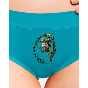 Souprava dámského spodního prádla Bastard Čajoděj dámské kalhotky Turquoise