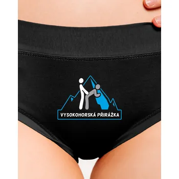 Souprava dámského spodního prádla Bastard Vysokohorská přirážka dámské kalhotky Black