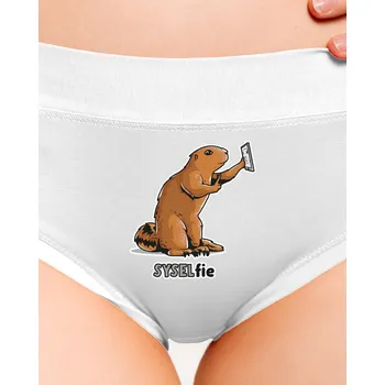 Souprava dámského spodního prádla Bastard Syselfie dámské kalhotky White