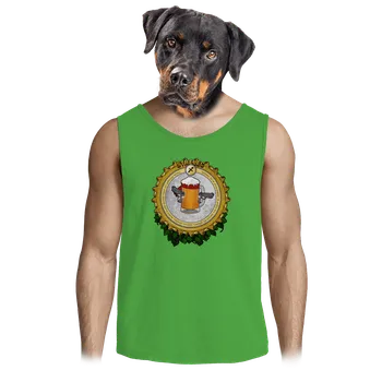 Pánské tílko Bastard Pivní horoskop: Střelec pánské tílko Lime