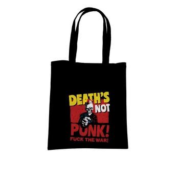 Nákupní taška Bastard Death's not punk taška Black