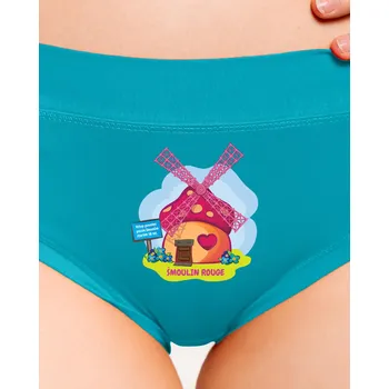 Souprava dámského spodního prádla Bastard Šmoulin Rouge dámské kalhotky Turquoise
