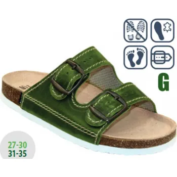 Dámská zdravotní obuv SANTÉ D/203/92/BP KIWI pantofel vel.31-35, --- - 34