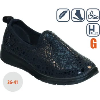 Dámská zdravotní obuv SANTÉ PO/104 NERO vych. obuv vel.37-41, --- - 40