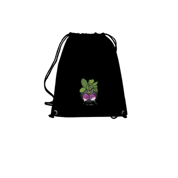 Sportovní vak Bastard Ředkvičky ve svazku vak Black