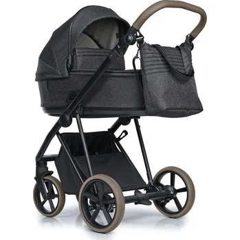 Kočárek ROAN kombinovaný kočárek Ivi Vintage Pixel Dark