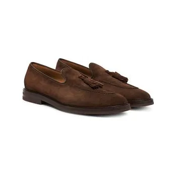 Pánská obuv Loafersy BOSS 50539275 Hnědá 44