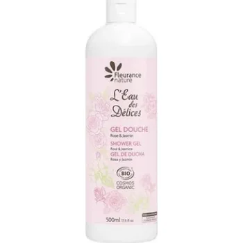 Sprchový gel Fleurance nature Sprchový gel L´Eau des Délices Agrumes Rose & Jasmine 500 ml BIO