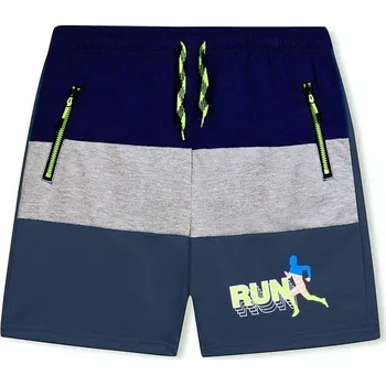 CHLAPECKÉ KRAŤASY MS1730-VELIKOSTI 134-164 Velikost: 164, Barva: Petrolej/ šedá