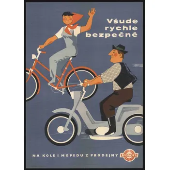 Plechová cedule Plechová retro cedule - Všude rychle bezpečně Provedení: Dibond: 20 x 15 cm