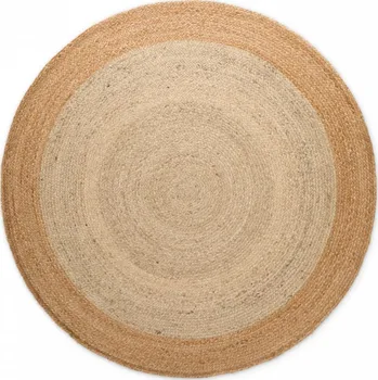 Koberec Hans Home Kusový koberec Jutta 106225 Natur Ivory/Gold kruh - 100x100 (průměr) kruh