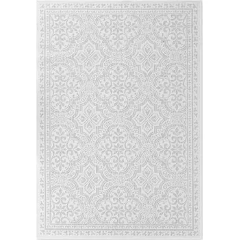 Hans Home Kusový koberec Duet Rosel 106251 White/Gray - na ven i na doma - 120x170 - doprava zdarma
