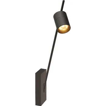 Stojací lampa Nástěnné LED světlo Trizo21 Aude L gunmetal Barva světla: 2700K velmi teplé světlo