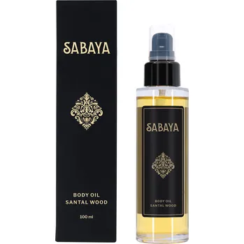 Tělový olej SABAYA Tělový olej Santalové dřevo 100 ml
